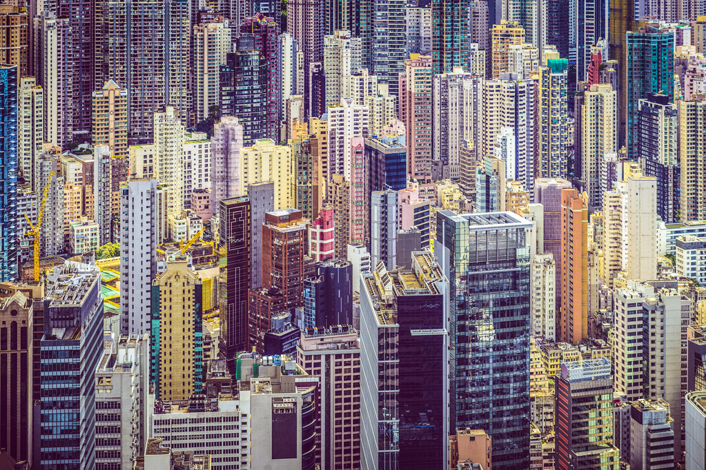 香港中国城市景观图片