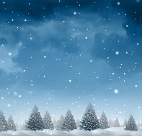 冬季雪背景照片