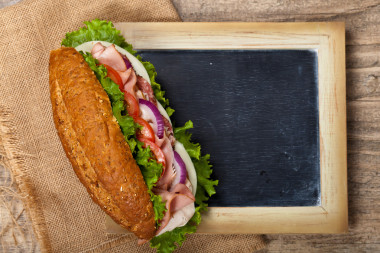 熟食店子三明治圖片