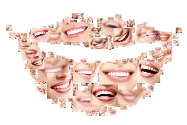 完美的笑臉