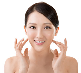 亚洲的美丽的脸图片