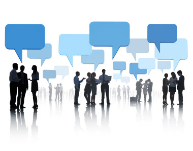 在会议的商务人士图片