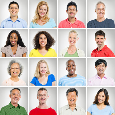 多族裔的人图片