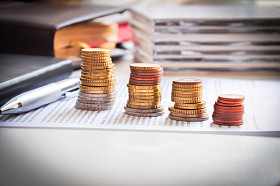 财政增长概念照片