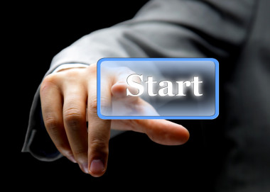 美丽的手与业务图片