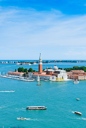 Panorama of SAN Giorgio Maggiore Island