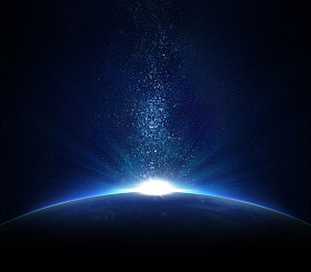 从太空看到的地球