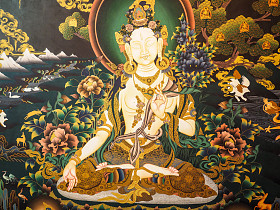 古代佛教唐卡绘画