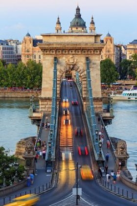 链桥，布达佩斯，匈牙利