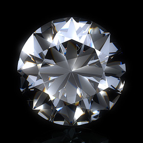 钻石石上的黑色空间图片