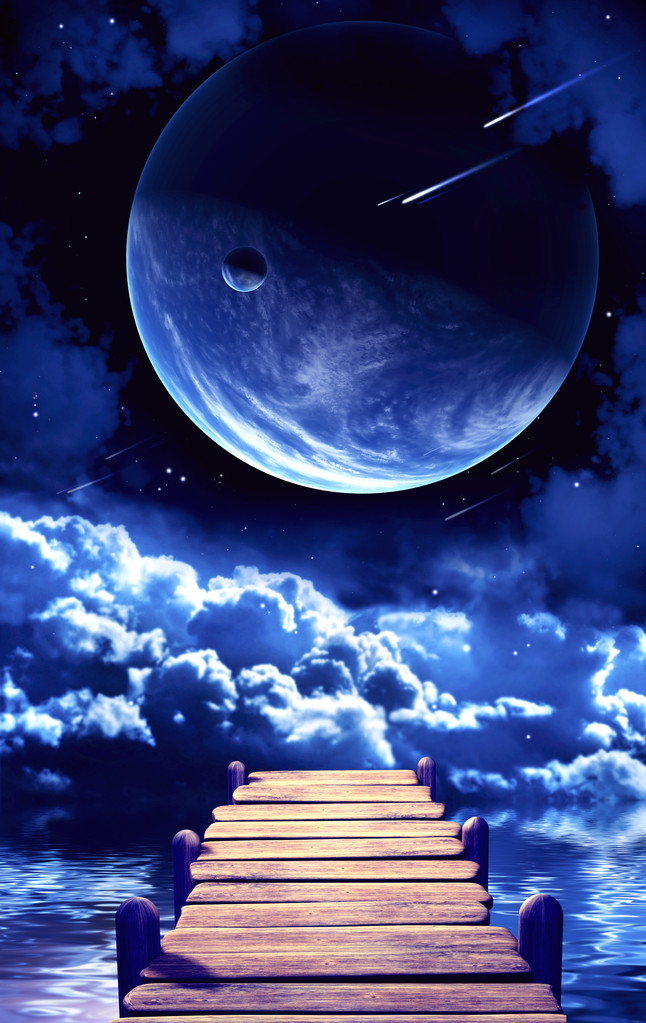 美丽空间场景图片