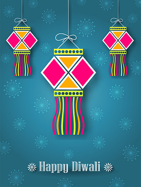 Diwali with Lights (Kandil