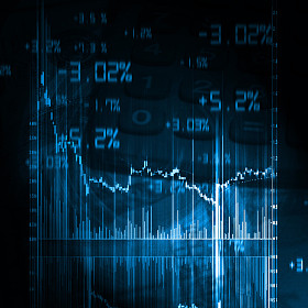 股票市场图表图片