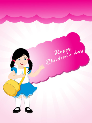 儿童节那天的 kiddish 概念背景