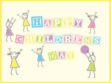 兒童節(jié)那天的 kiddish 概念背景