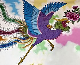 朱雀中国神话图片