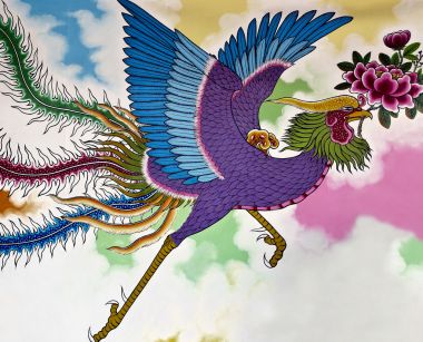 朱雀中国神话图片