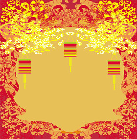 灯笼会带来好运和和平祈祷期间年年 aut