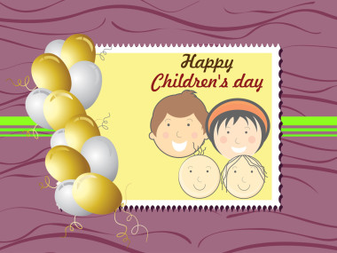 圖為兒童節(jié)的