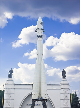 The first Russian space shuttle vostok 1