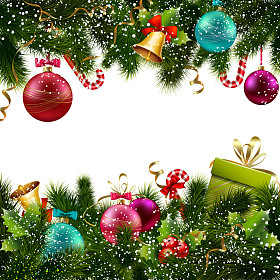 圣诞节装饰边框图片
