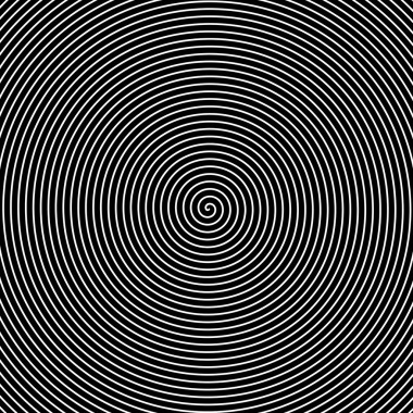 黑色和白色螺旋