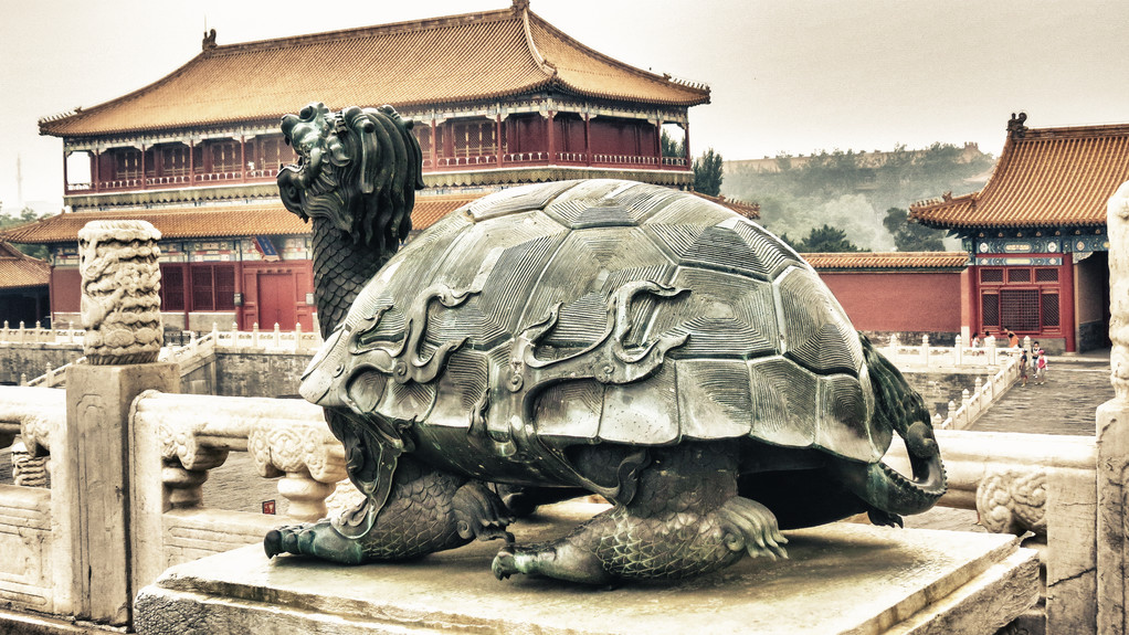在紫禁城的建筑细