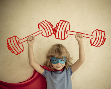 超級英雄的孩子圖片