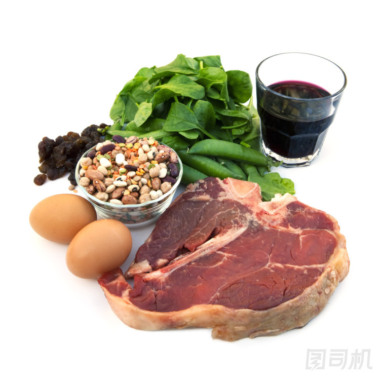 含鐵豐富的食物