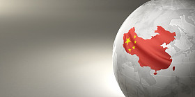 在全国颜色地球上中国地图照片