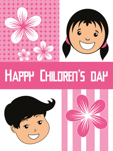 兒童節(jié)那天的時髦概念背景照片