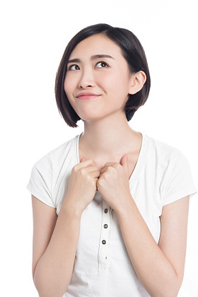 中国女人的面部表情图片