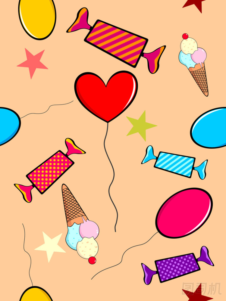 圖為兒童節(jié)的