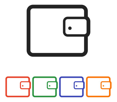 錢包圖標(biāo)設(shè)計