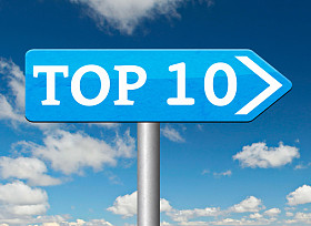 顶部 10 图表