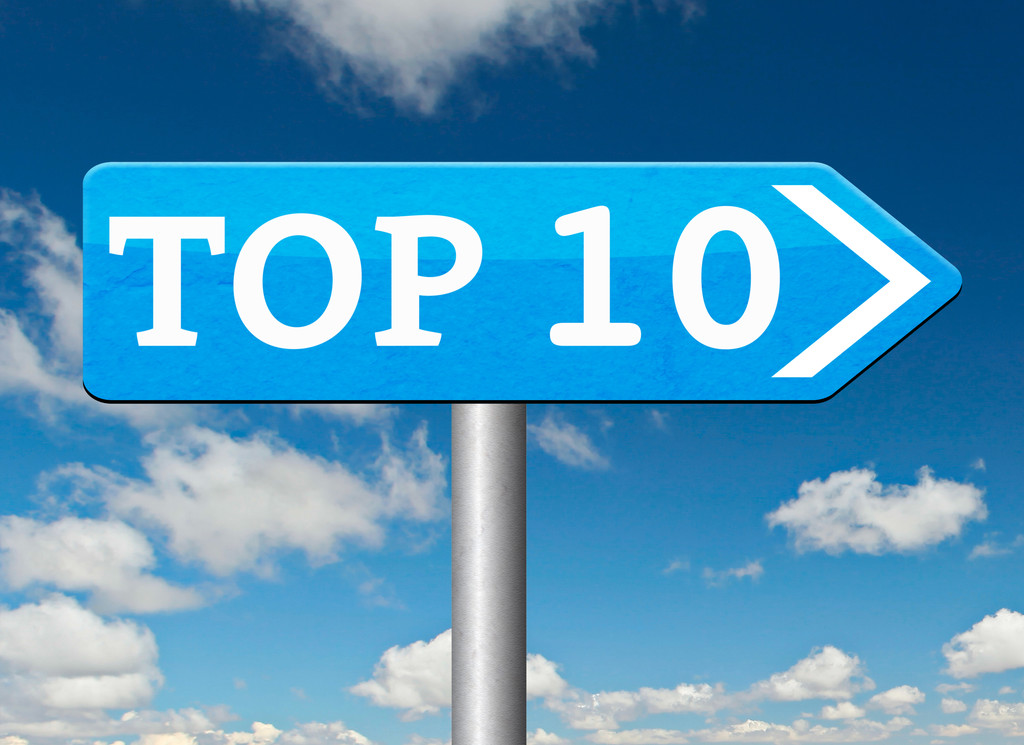 顶部 10 图表 顶部 10 图表