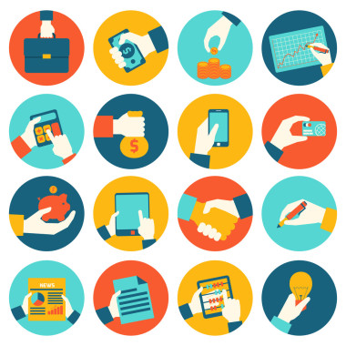 商業(yè)手金融圖標(biāo)