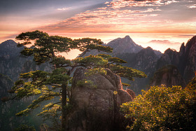 黄山山图片