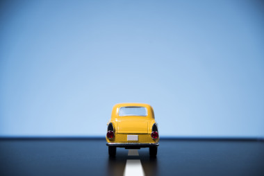 黃五十年代玩具模型車