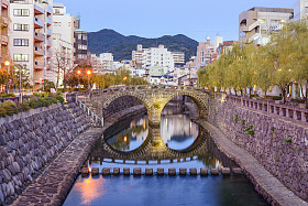 日本长崎城市景