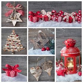 圣诞拼贴画图片