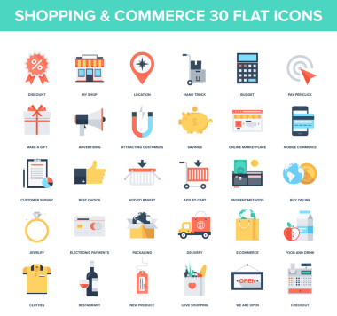 購物圖標(biāo)圖片