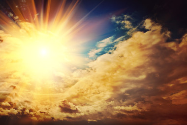 在神秘的天空 instagram 階梯上美麗的日落