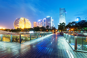 中国杭州摩天大楼图片