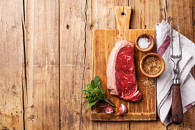 新鲜肉类 Striploin 牛排