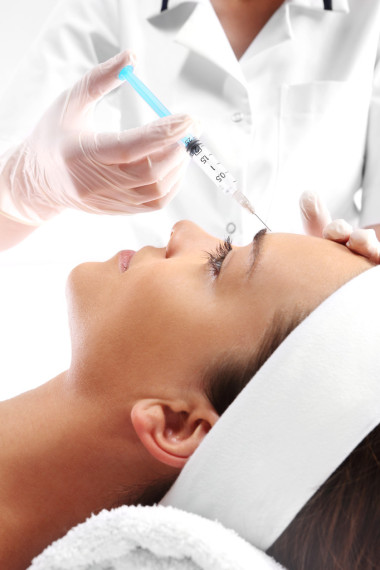 減少皺紋，獅子的皺紋注射肉毒桿菌毒素