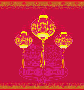 灯笼会带来好运和和平祈祷期间年年 aut