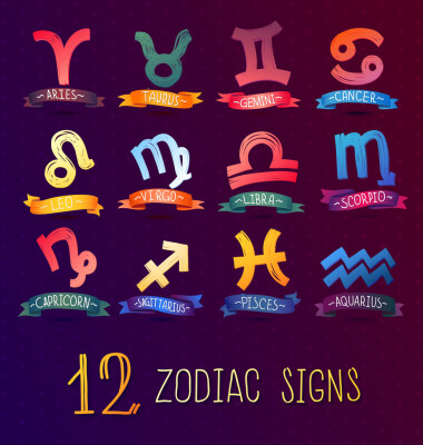 黃道十二宮星相符號集