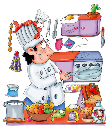 廚師、 蝦、 餐廳