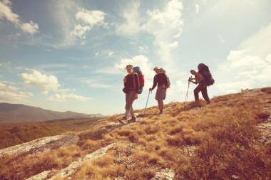 在克里米亞徒步旅行照片